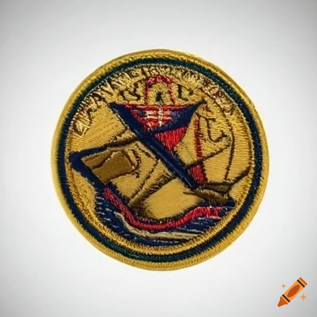 Military marine preparation patch with Degrad des Cannes and Remire Montjoly