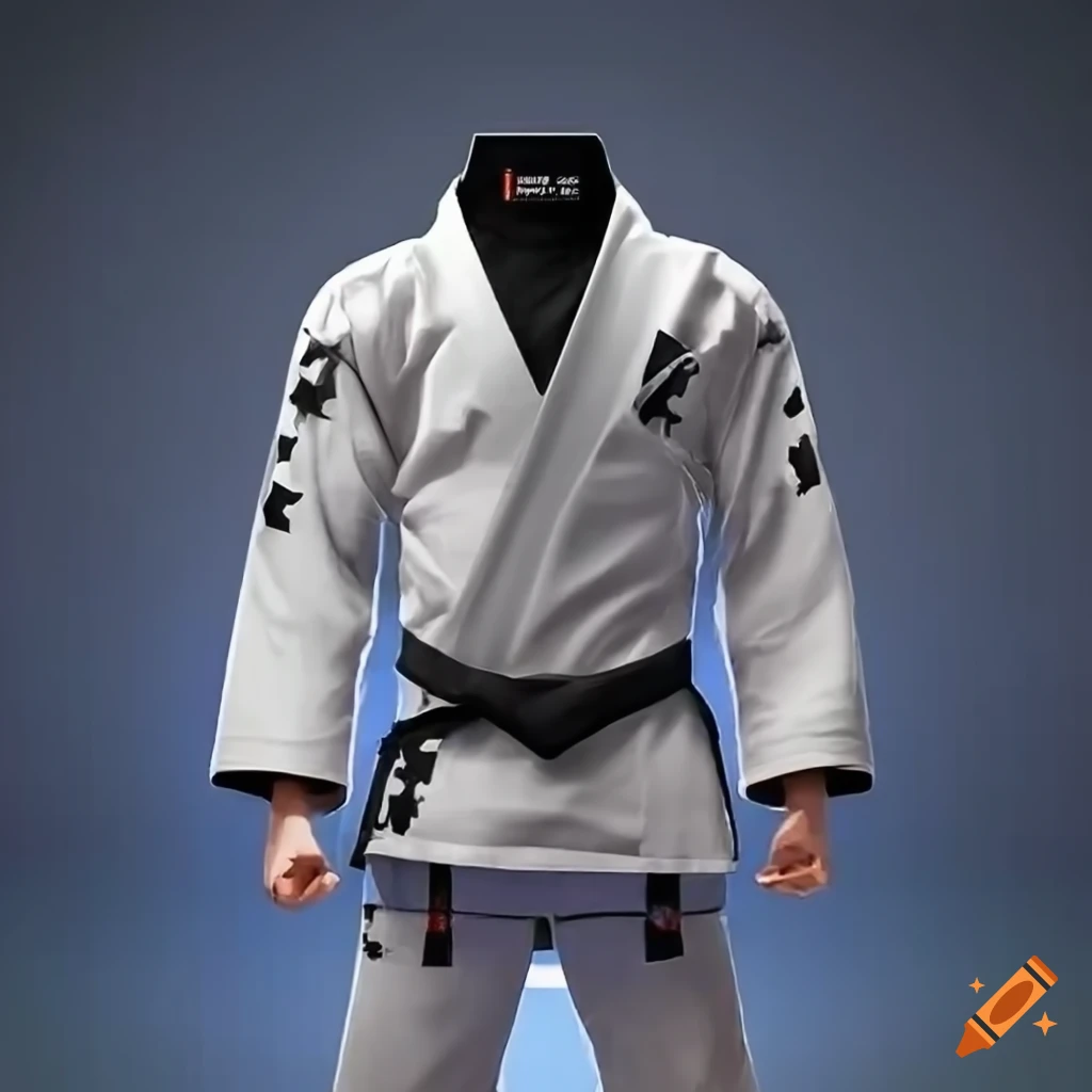 Jiujitsu gi maker on Craiyon