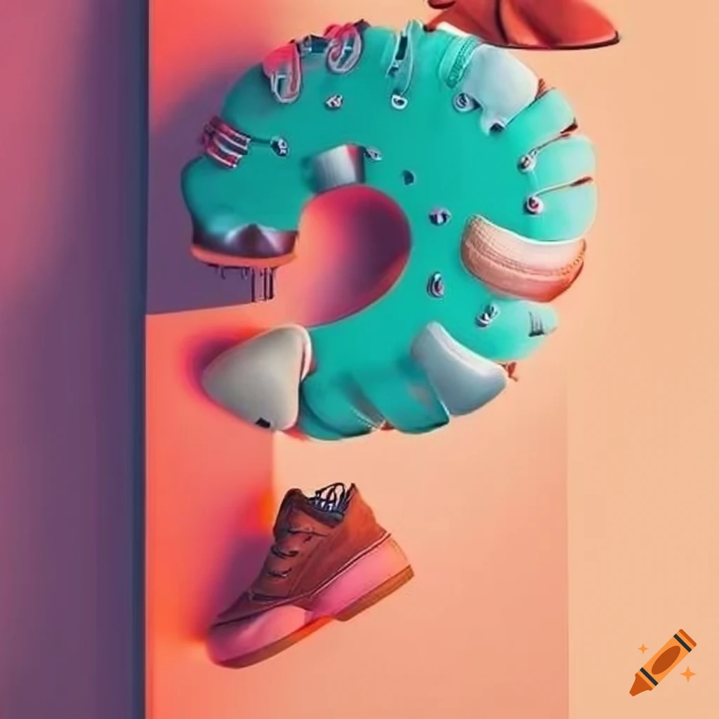 Background poster for Shoes Zone shoe store in 16:9 ratio
