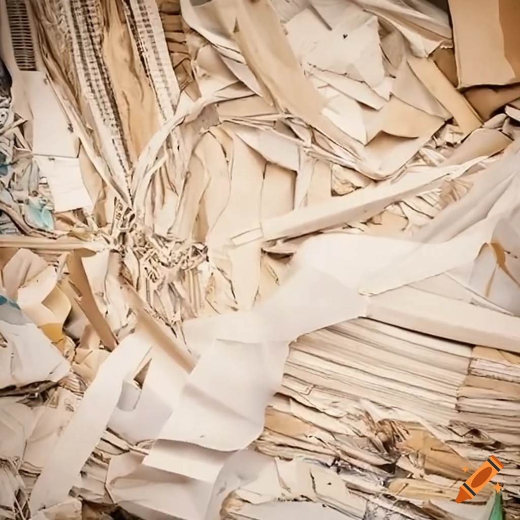 Recycling paper concept