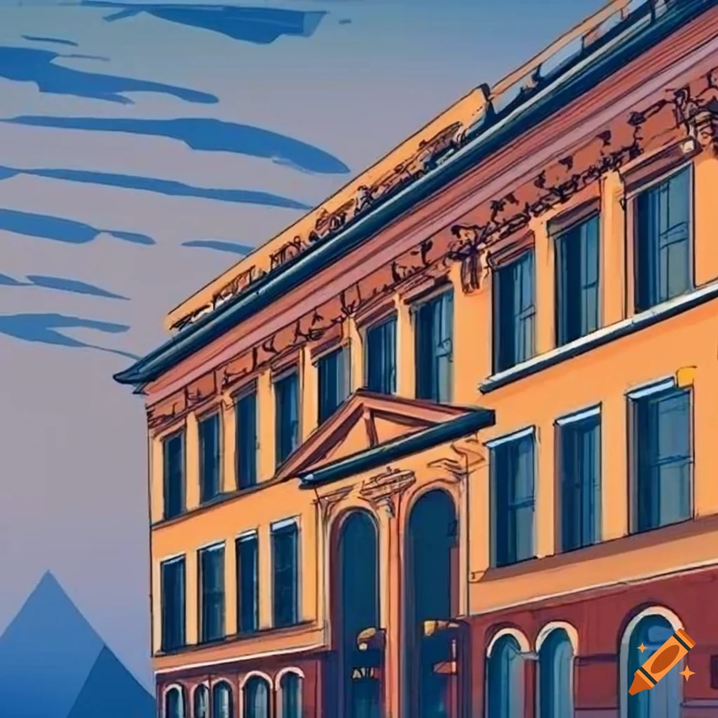 classical-block-style-architecture-with-flat-roof-in-drawing-on-craiyon
