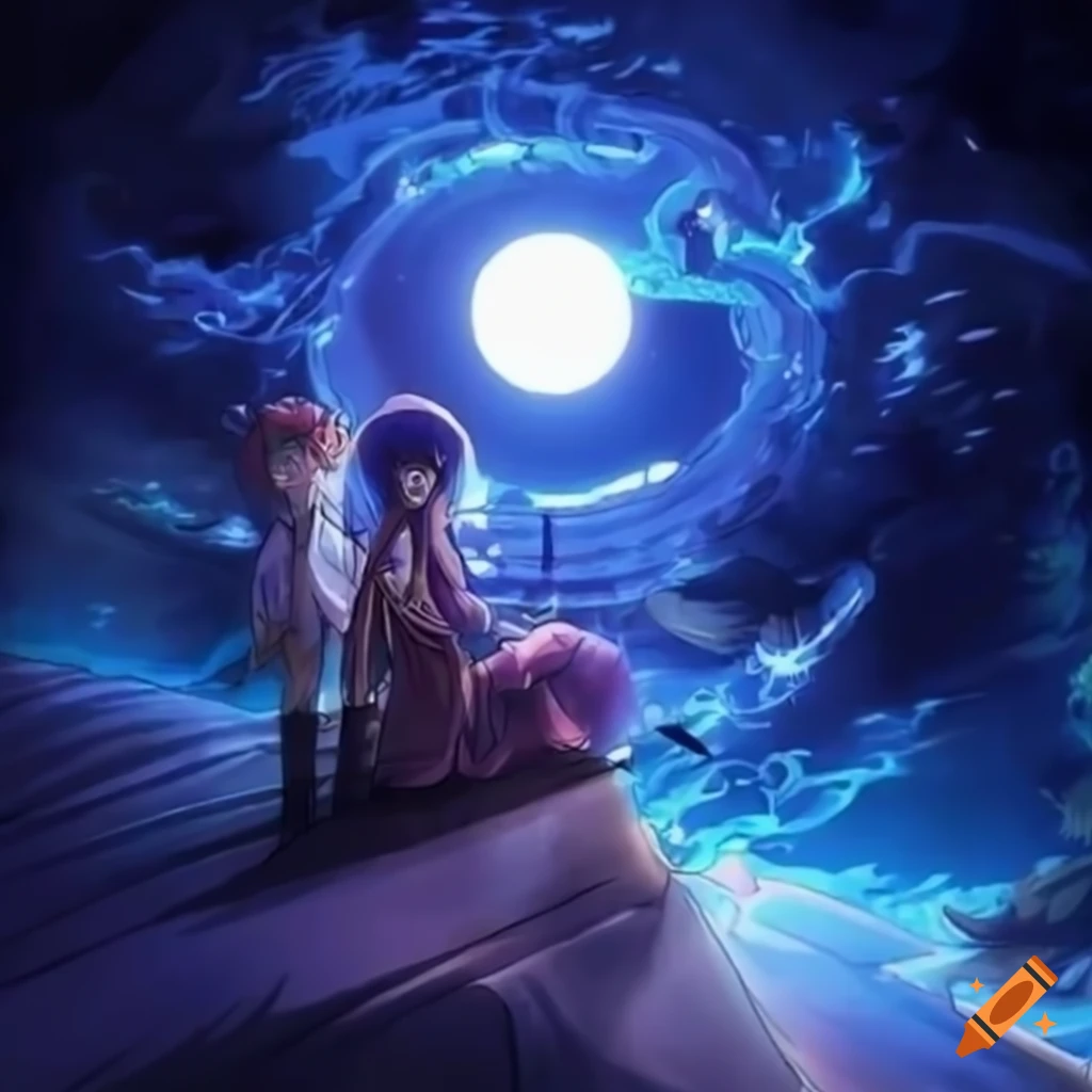 Anime depiction of the Gate of Heaven