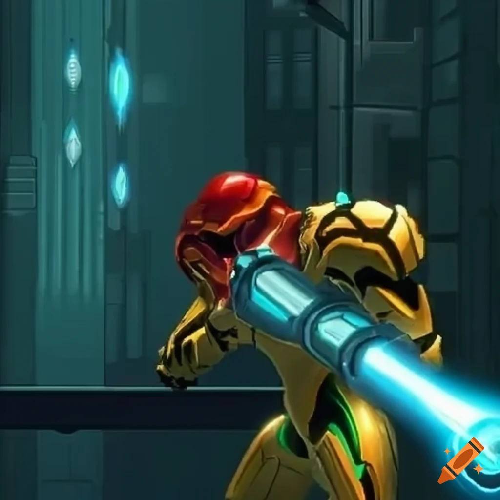 Metroid Zero Mission 2D platform level screenshot