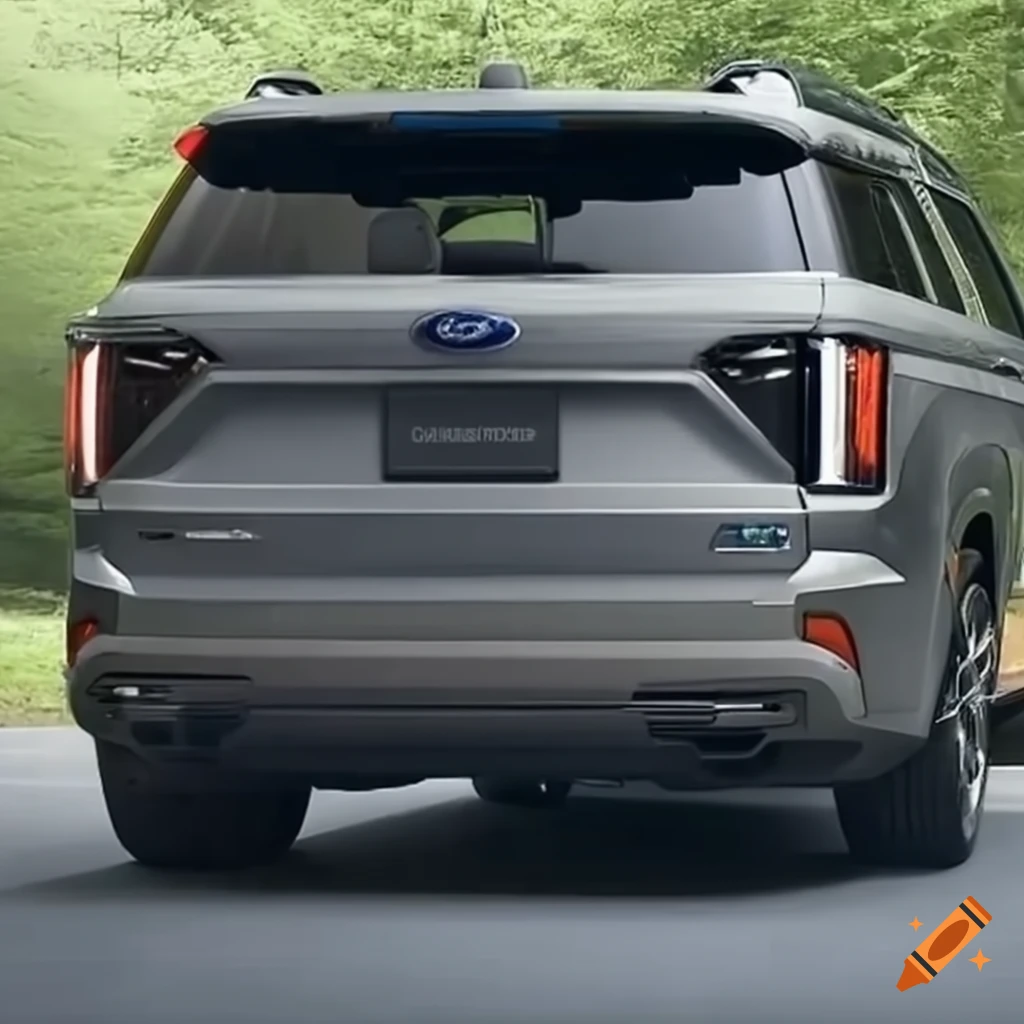 2025 hyundai palisade and ford expedition vehicles comparison on Craiyon