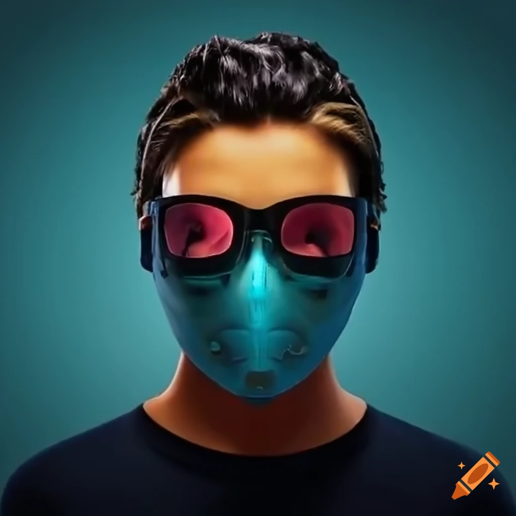 Mask with ar glasses on Craiyon