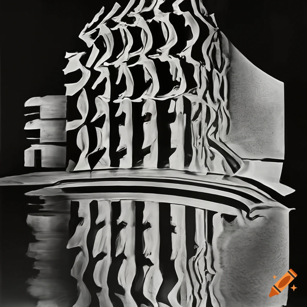 1950s black and white sci-fi art with germs and viruses fighting