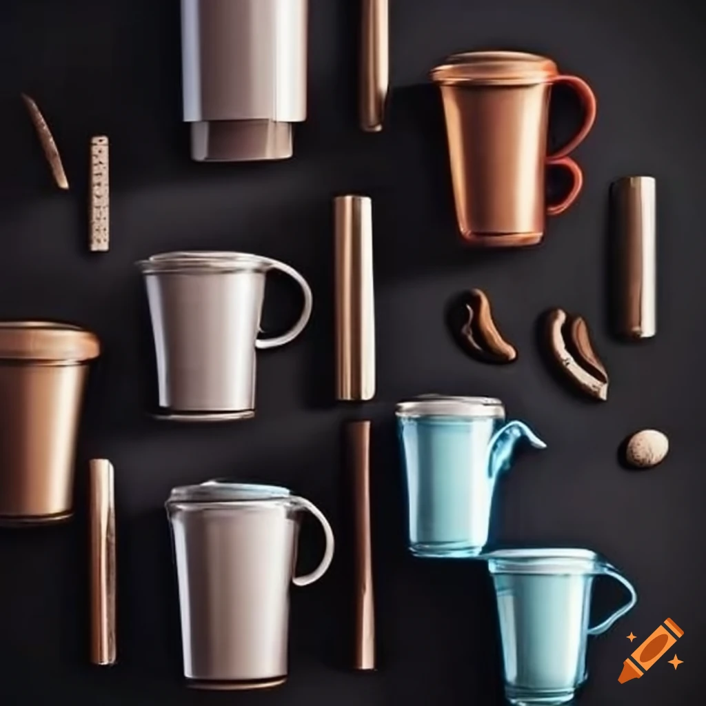 Multiple different coffee tumblers by Stanley