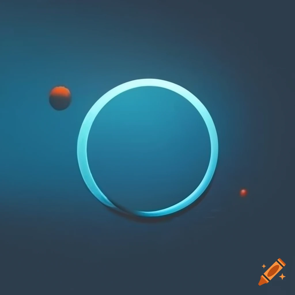 Blue radio station logo with dune theme on Craiyon