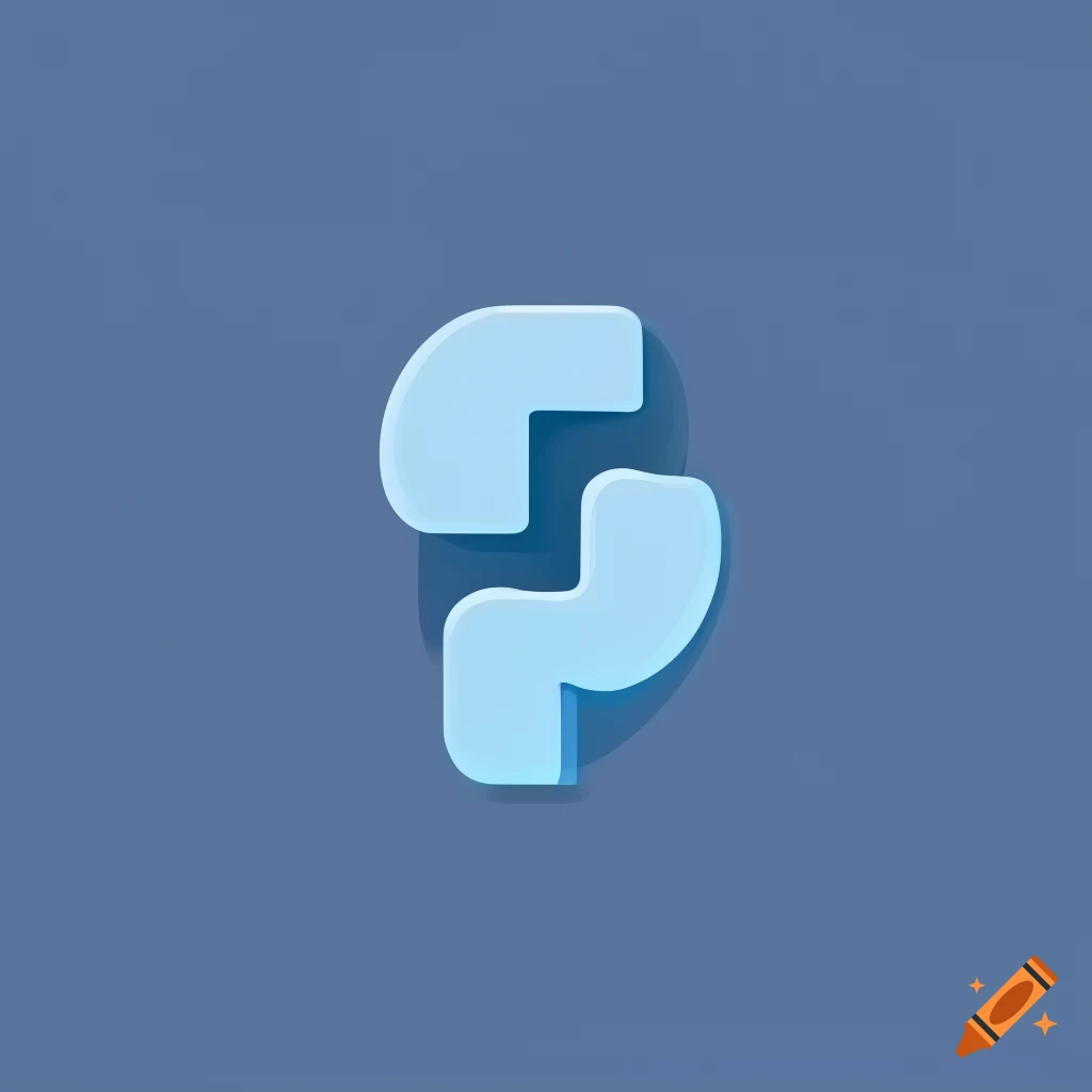 Transparent blue python programming language website icon on Craiyon