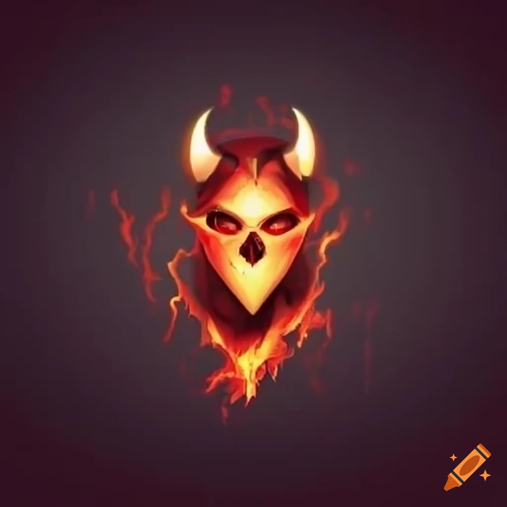 Esports org logo featuring the word BURN and a fiery devil design