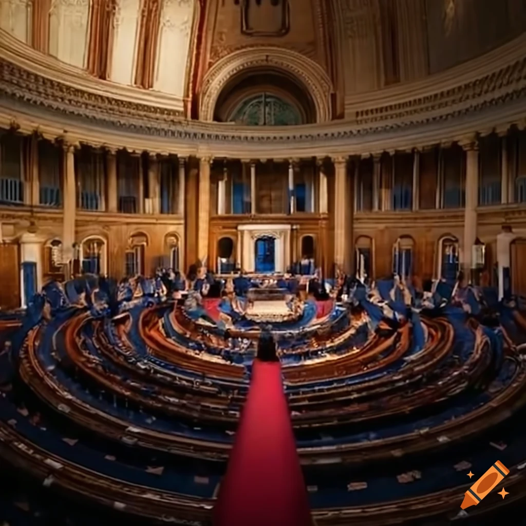 congress-in-session-in-a-dynamic-setting-on-craiyon