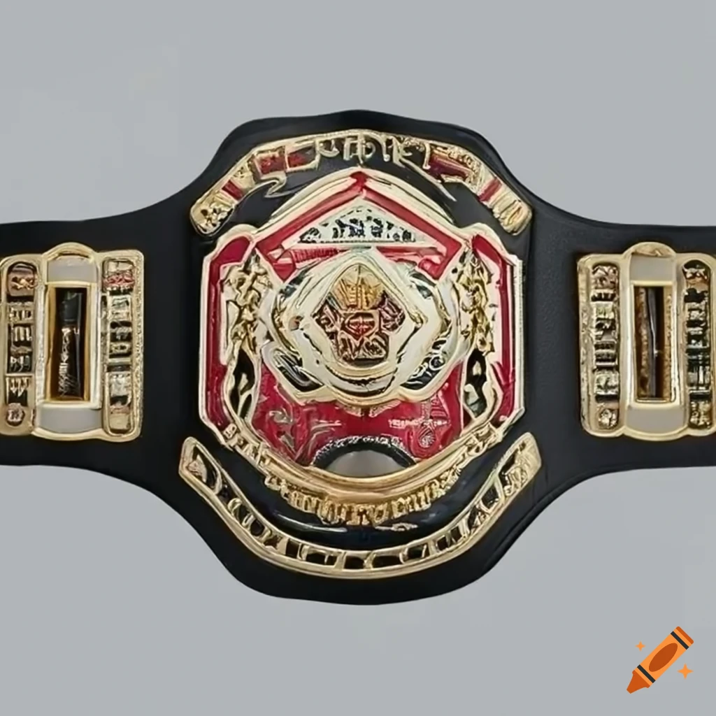 British CPW Academy Championship Wrestling Belt