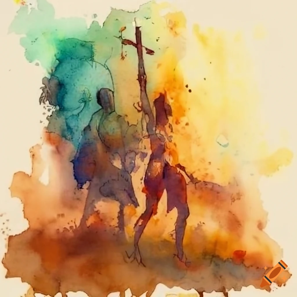 Conquest Drawing Color Buried conquest on Craiyon