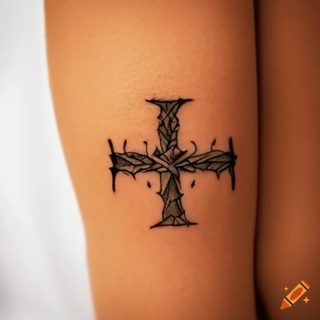 Jerusalem Cross on Jake by Chris - Lucky Devil Tattoo Parlor | Facebook