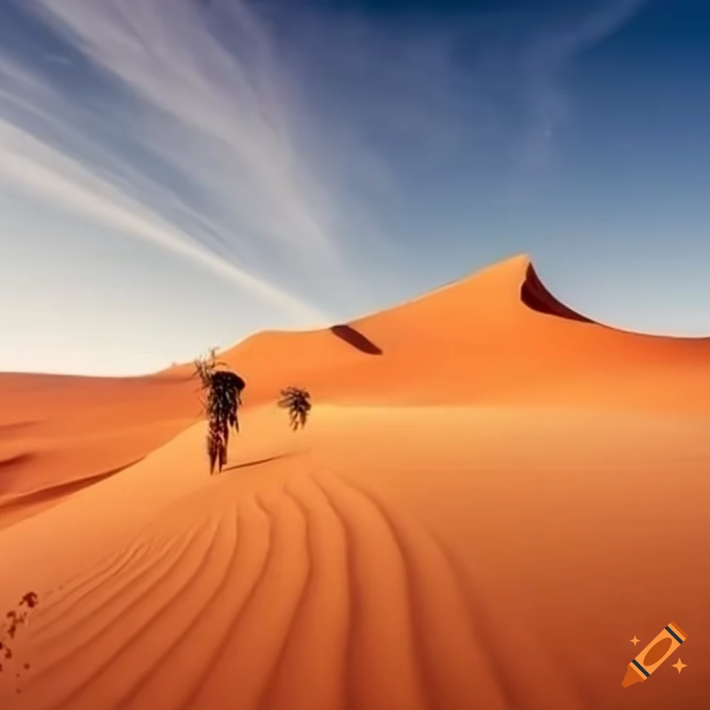 Ice cream in the Sahara desert
