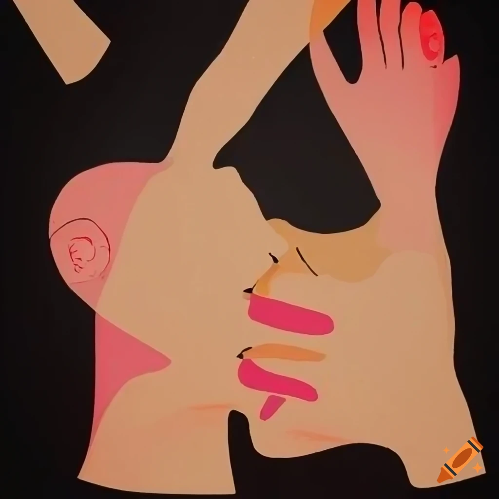 Abstract poster art for relationship counseling services
