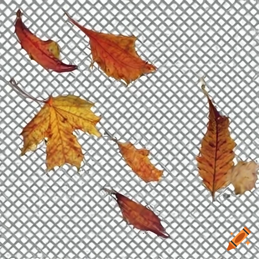 Falling autumn leaves png