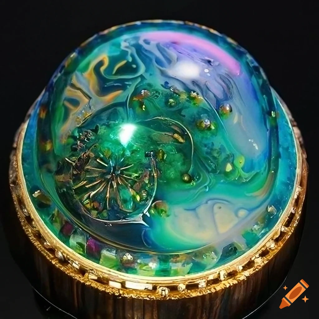 Sculpted marble figures with vivid details and cinematic lighting