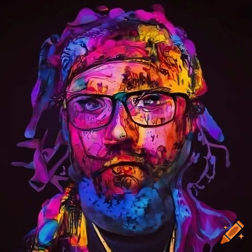 Artistic representation of alternative music on Craiyon