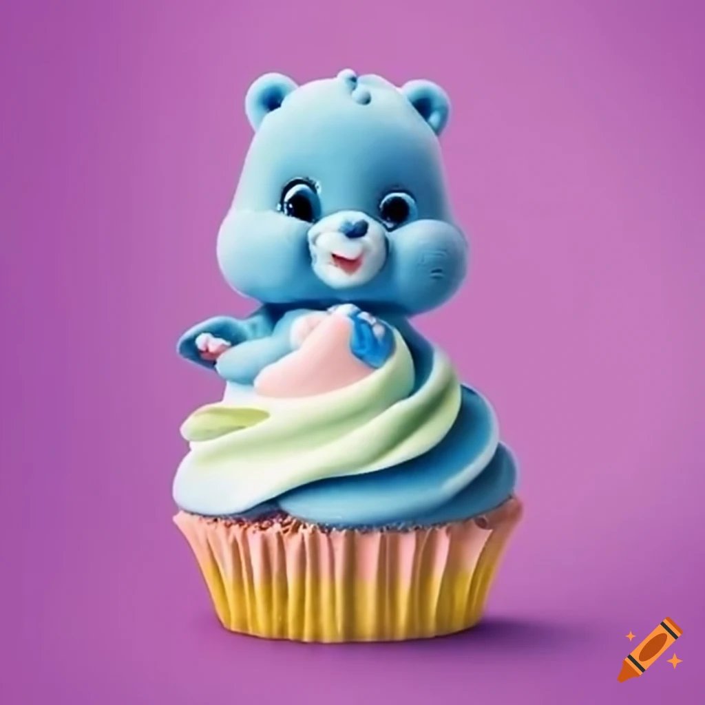 Care Bears with cupcakes