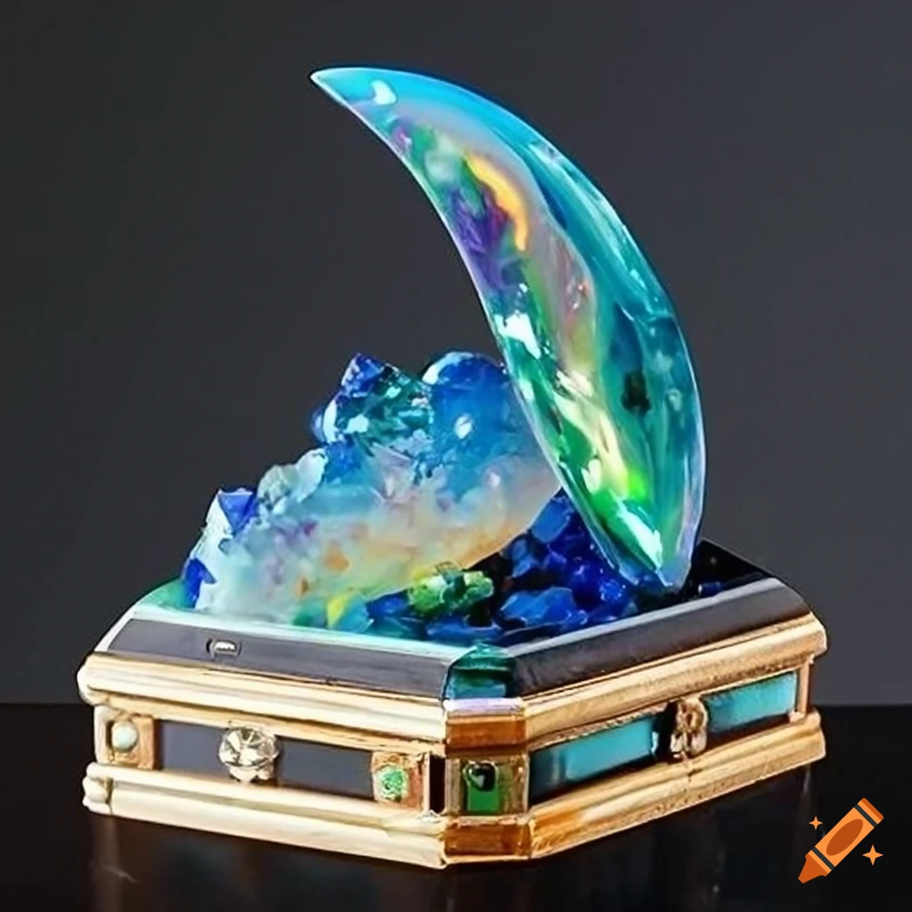 Sculpted marble figures with intricate details and cinematic lighting