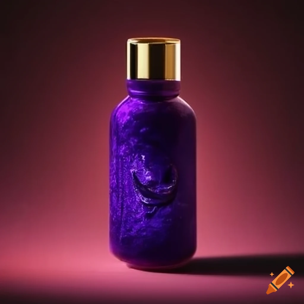 Vial with deep velvet revitalizing elixir for weary adventurers