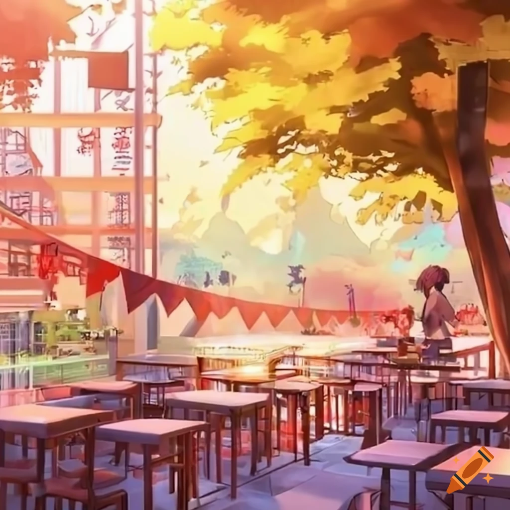 Anime Girl in Restaurant by NWAwalrus on DeviantArt