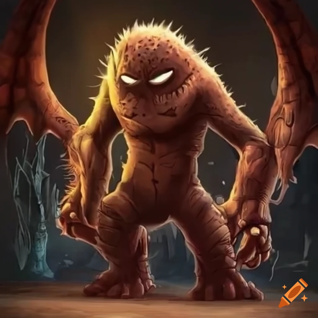Art of 3 super strong monsters
