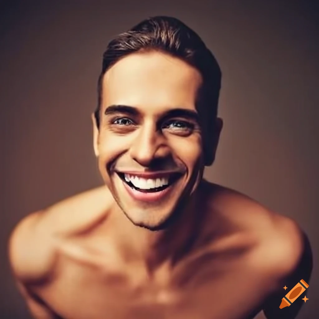 Cheerful man