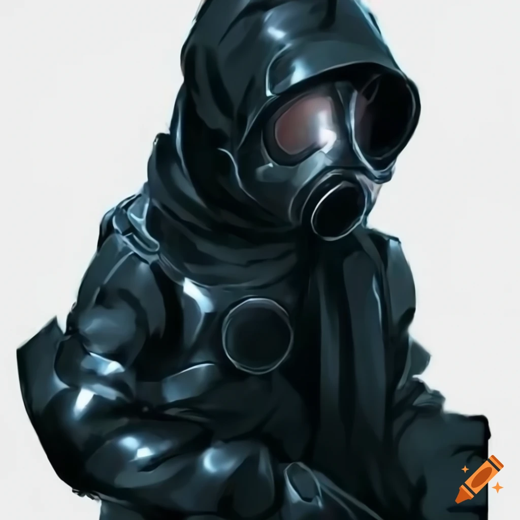 imgur.com | Anime gas mask, Gas mask art, Cyberpunk art
