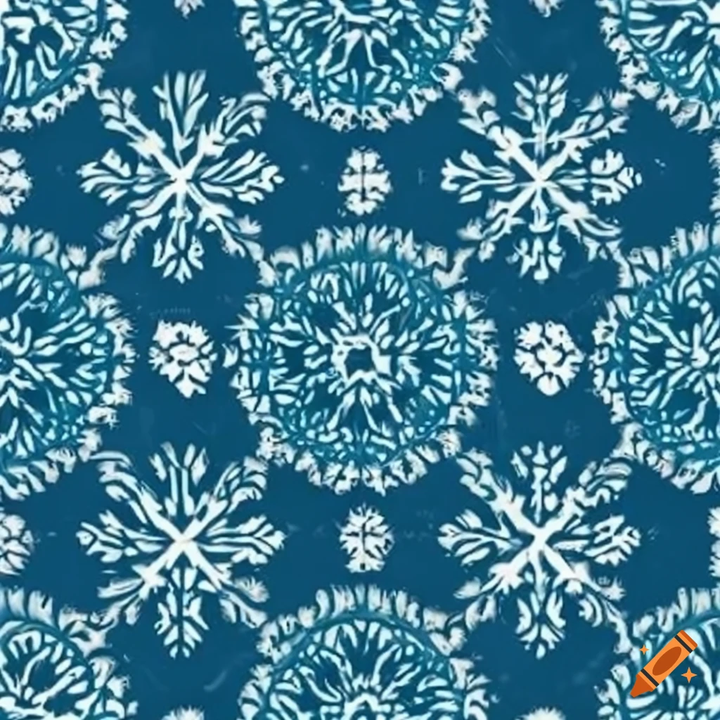 Snowflake pattern on Craiyon