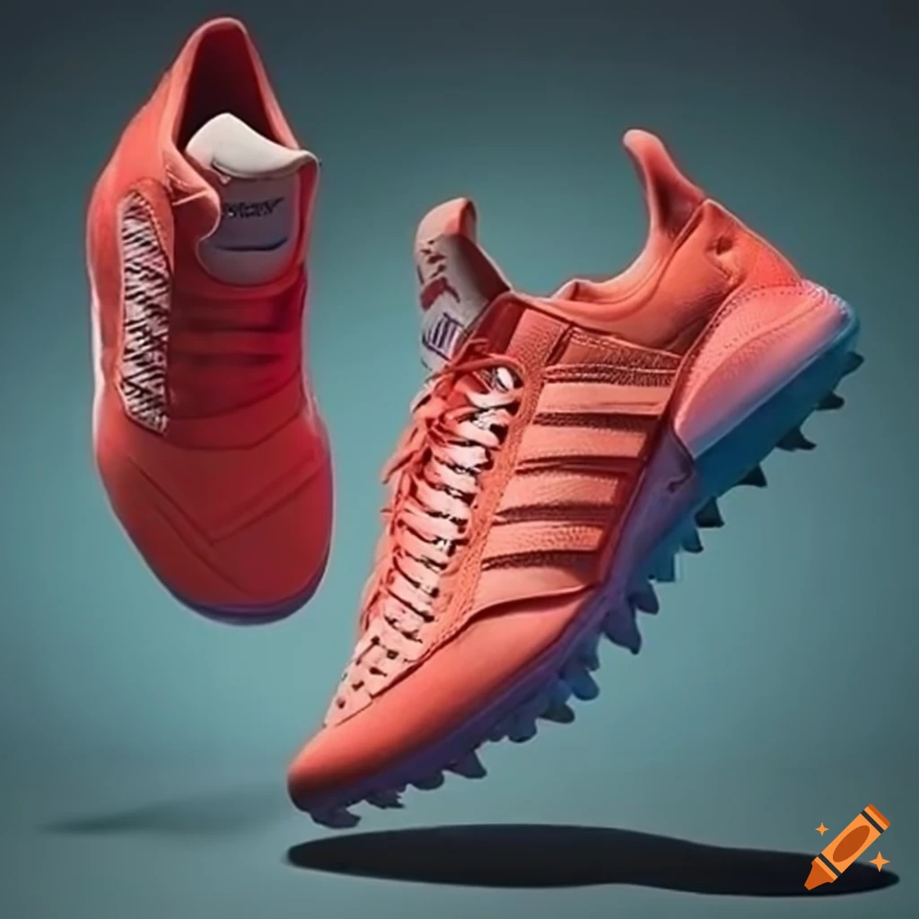 Adidas shoe made from recycled materials on Craiyon