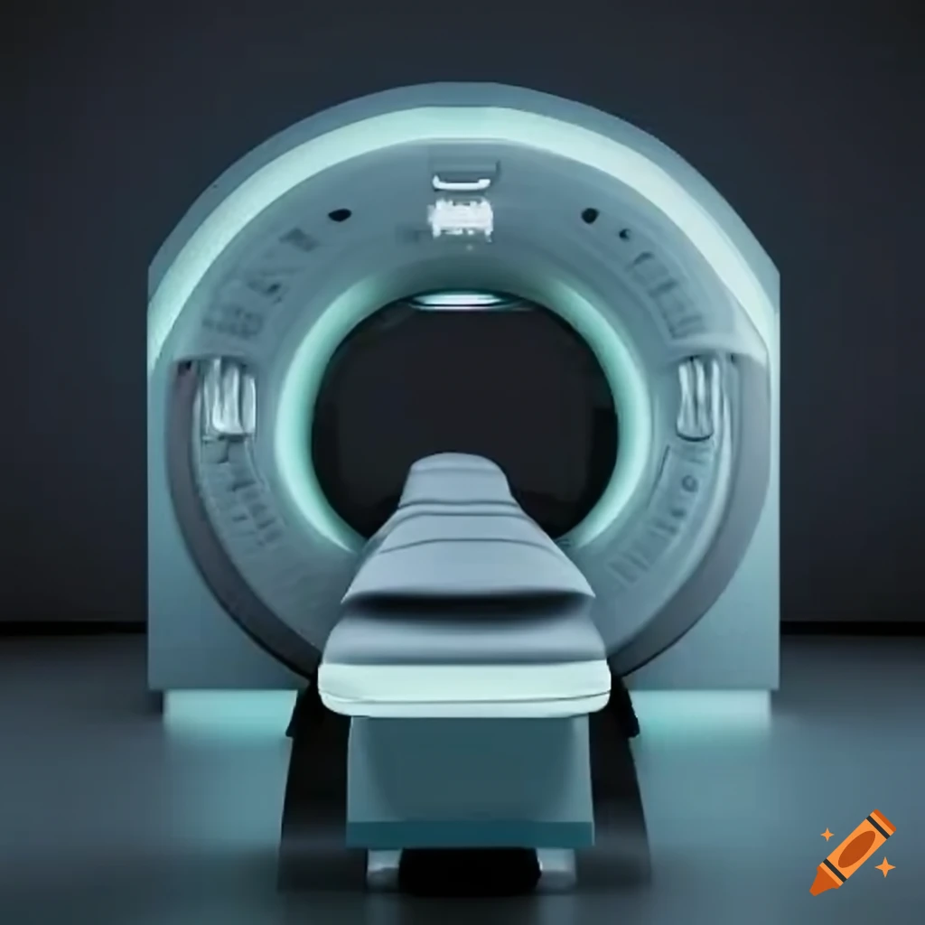 Realistic MRI scan setup