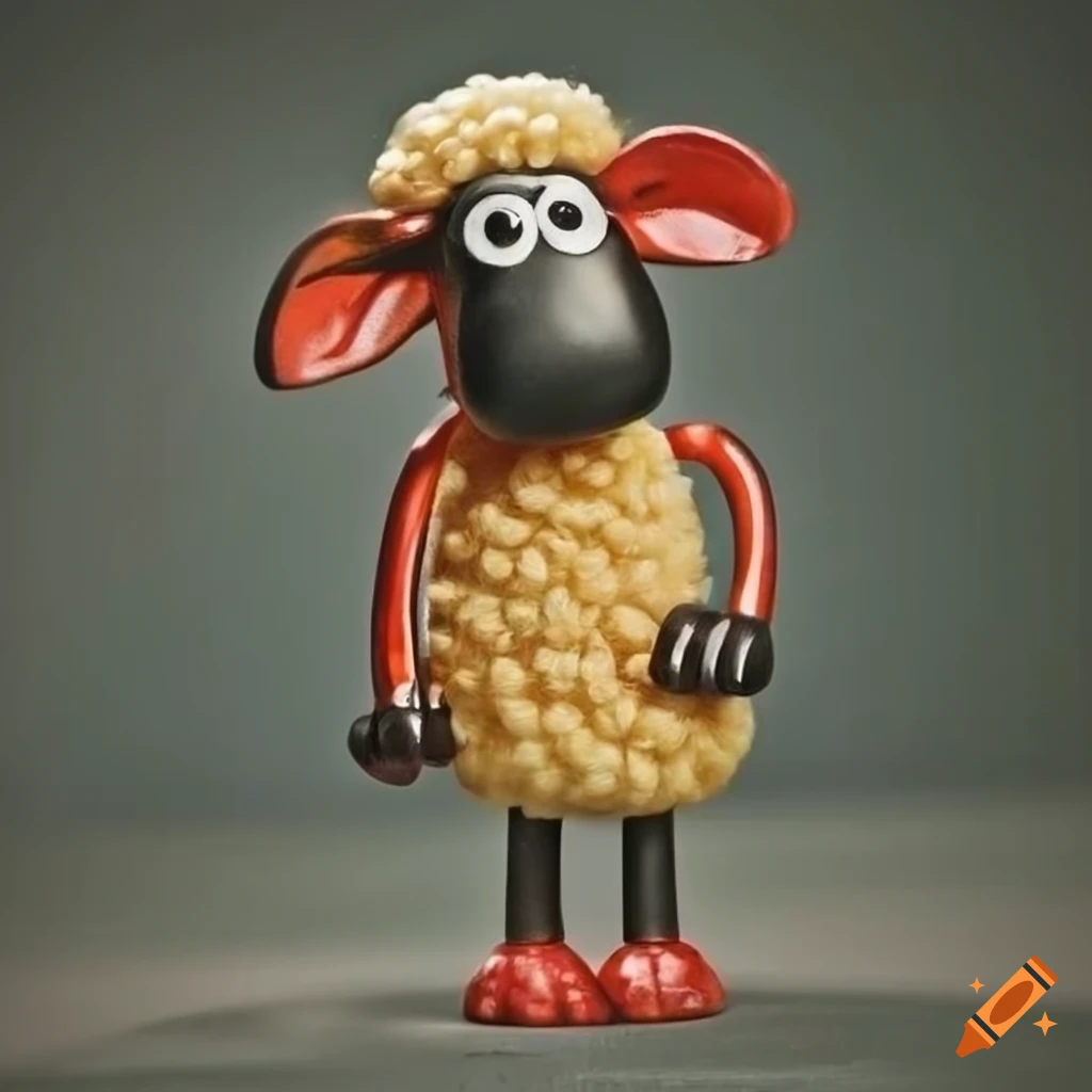 Vintage British Shaun the Sheep character
