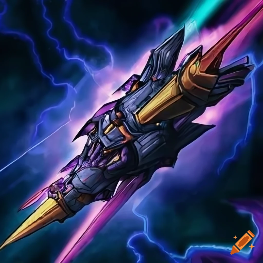 YUGIOH spaceship turbines art card on Craiyon