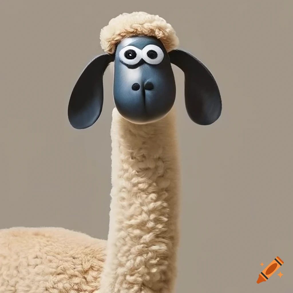 Shaun sheep and pure vicuna