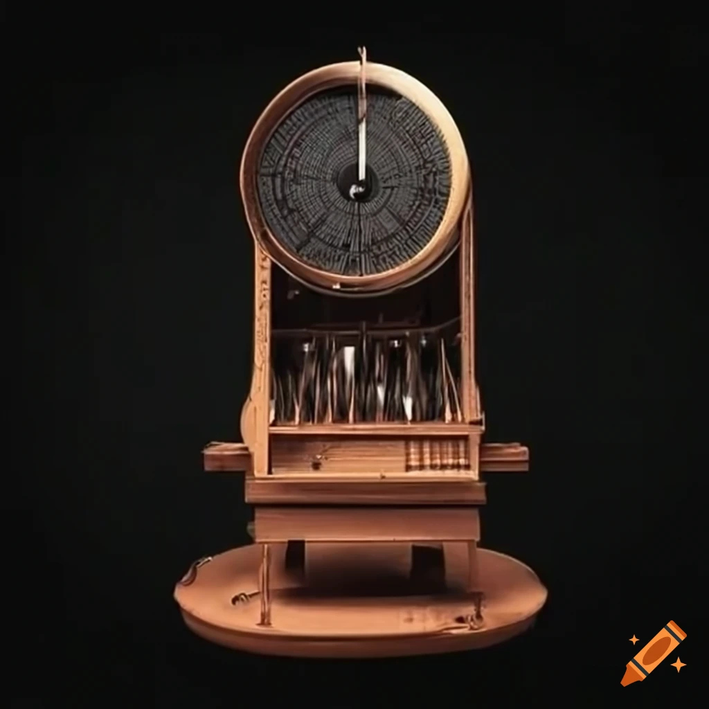 Analog instrument with truthfulness and dishonesty levels displayed