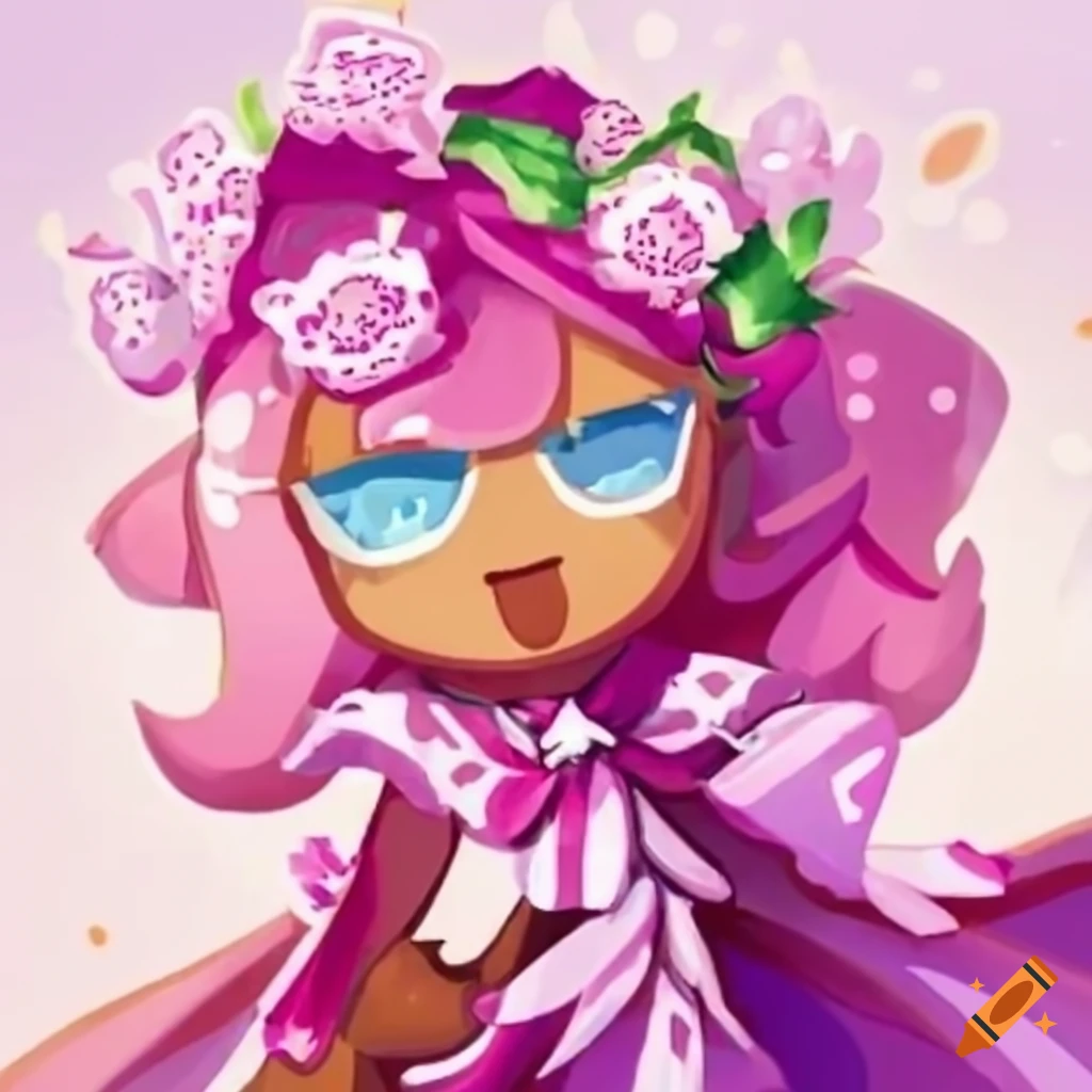 Cookie Run kingdom with foxglove flower theme