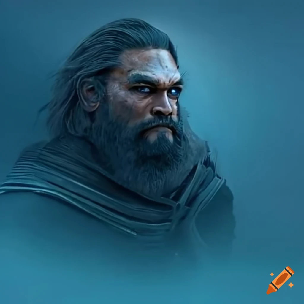 Duncan Idaho Ghola Clone Resembling Jason Momoa In A Dune Sequel On Craiyon duncan-idaho-ghola-clone-resembling-jason-momoa-in-a-dune-sequel-on-craiyon