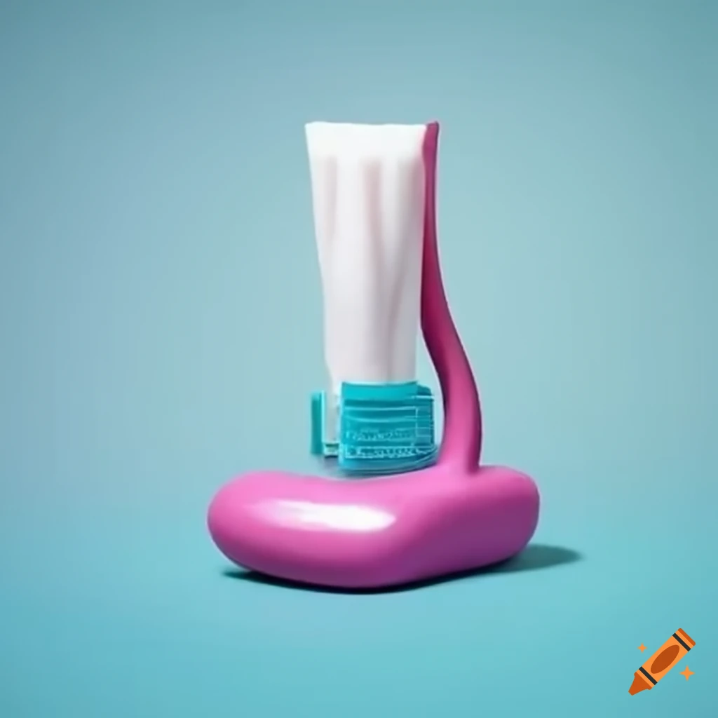 Toothpaste tube without user's affordance