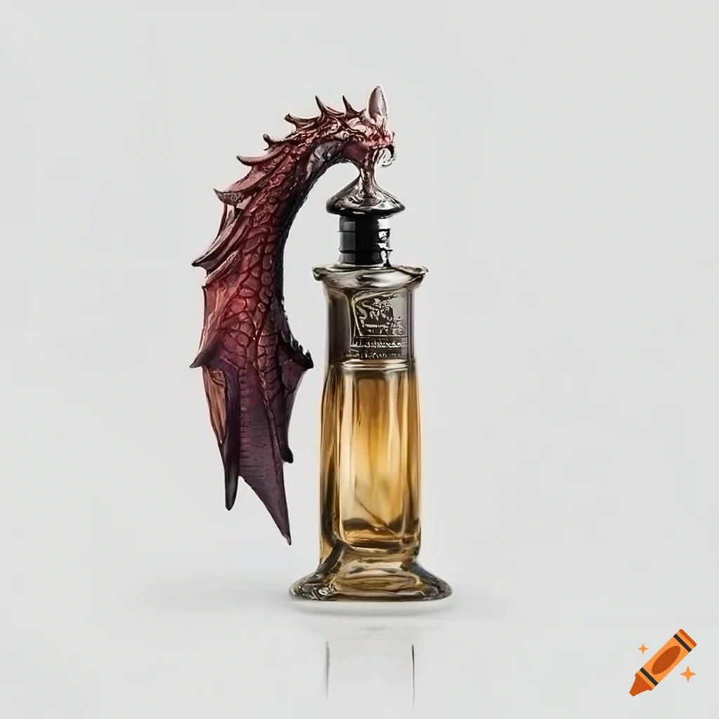 Flacon de parfum dragon on Craiyon