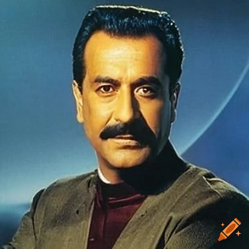 Promotional image for the Iranian science fiction series 'The Bright Future' from 1990