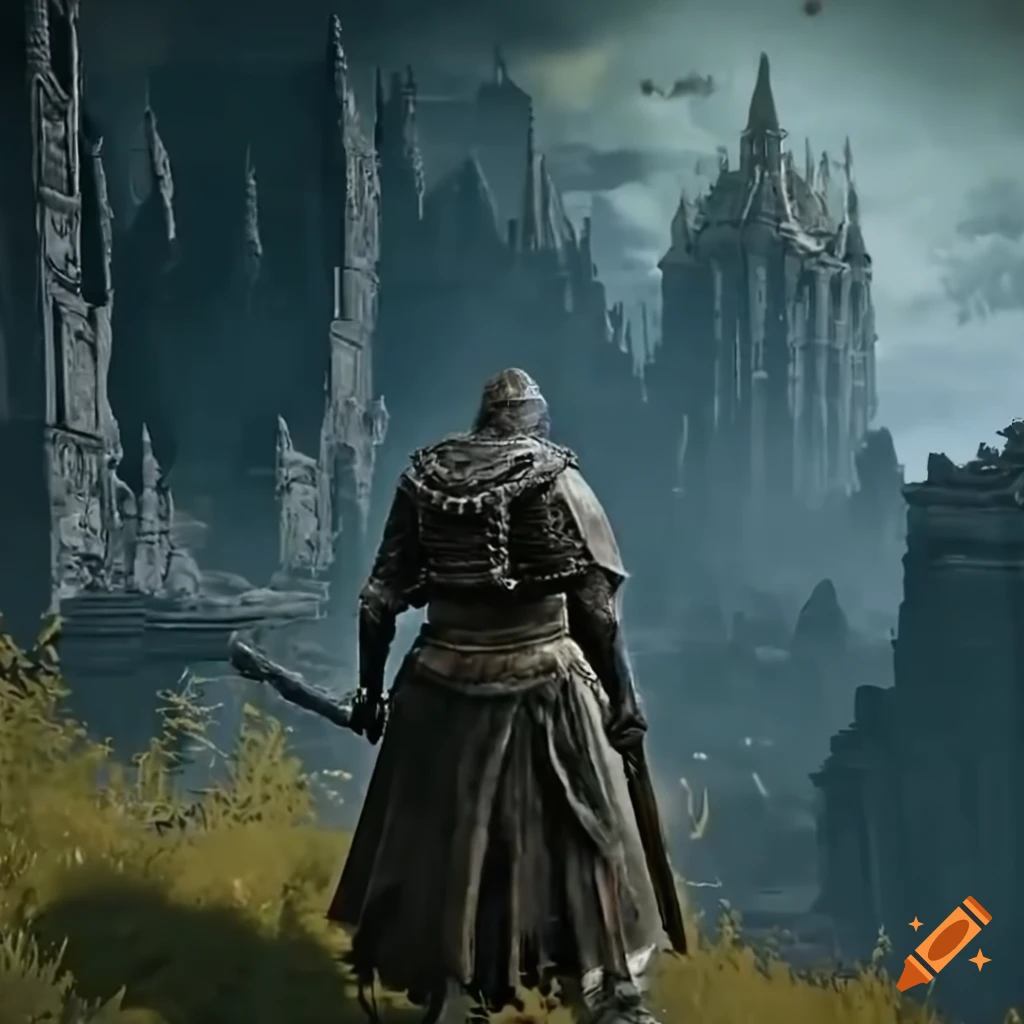 Elden Ring Boss In A Stunning Landscape On Craiyon Yqgm WIDQo Sc8N2kt0tZw.webp