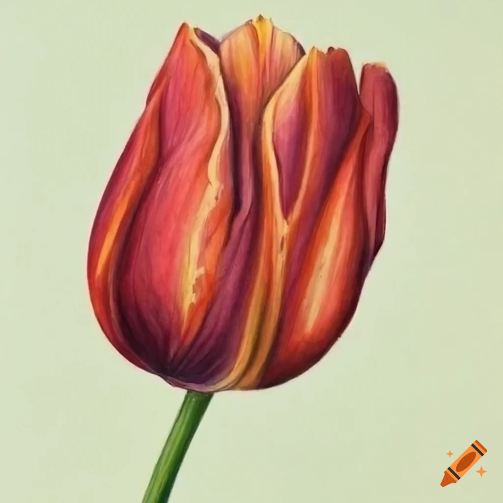 How to Watercolor Realistic Tulip Flowers — Katrina Crouch | Blushed Design