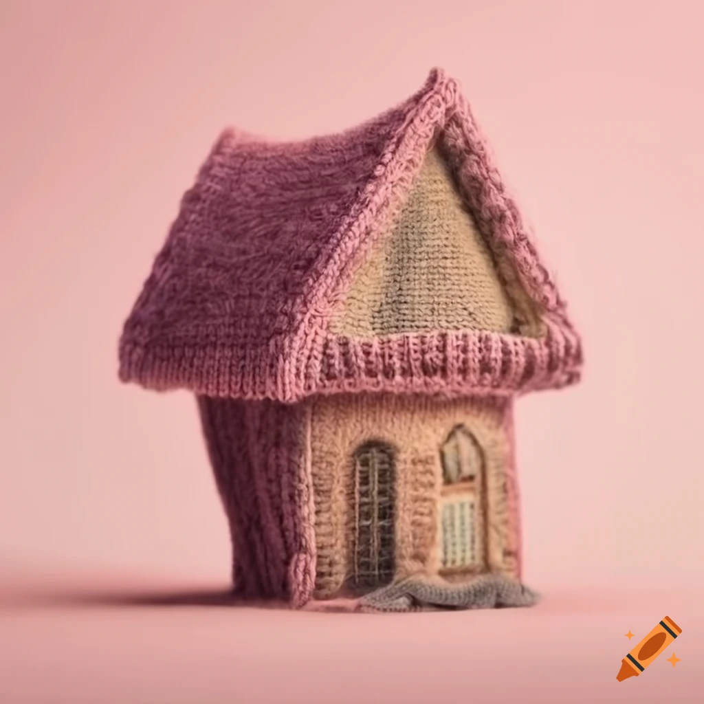House wrapped in a wool sweater