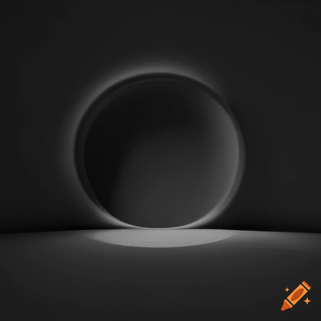3D gray maze with high walls and shadows
