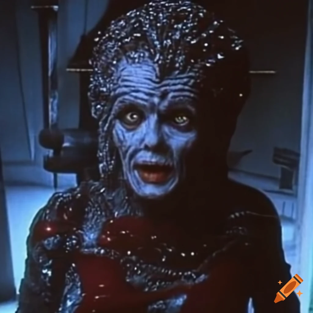 Promotional image for The Chasms of Eternity, a 1989 French sci-fi horror series