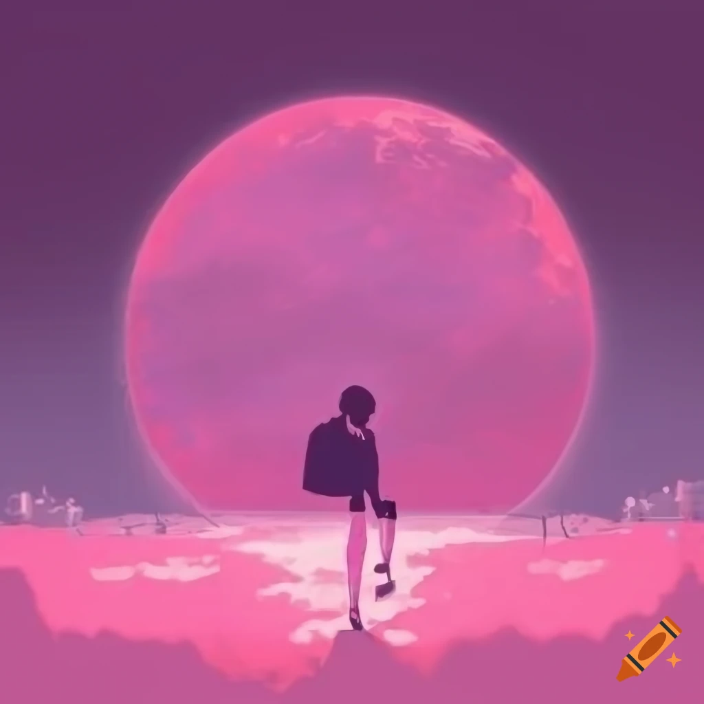 Free cover art with a lofi and liminal space theme in pastel pink