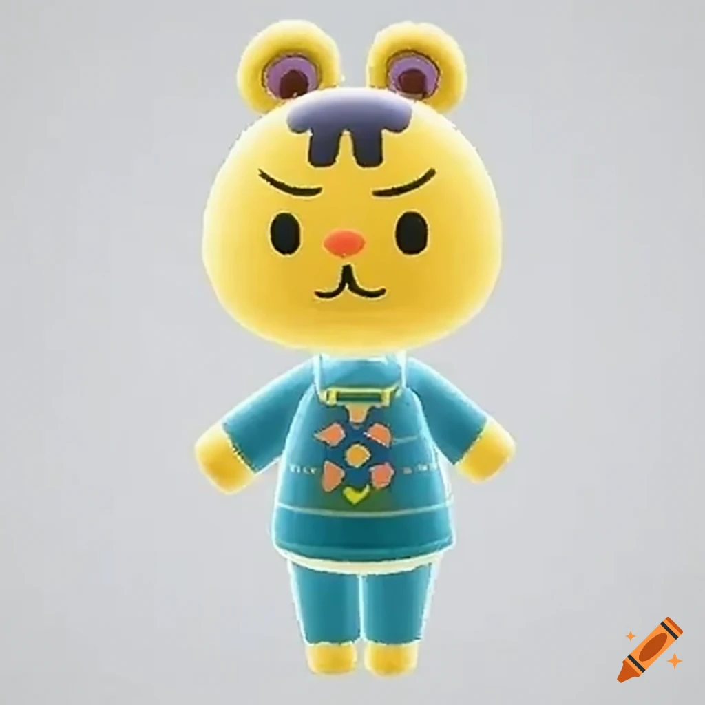 Animal Crossing bear villager from New Horizons game