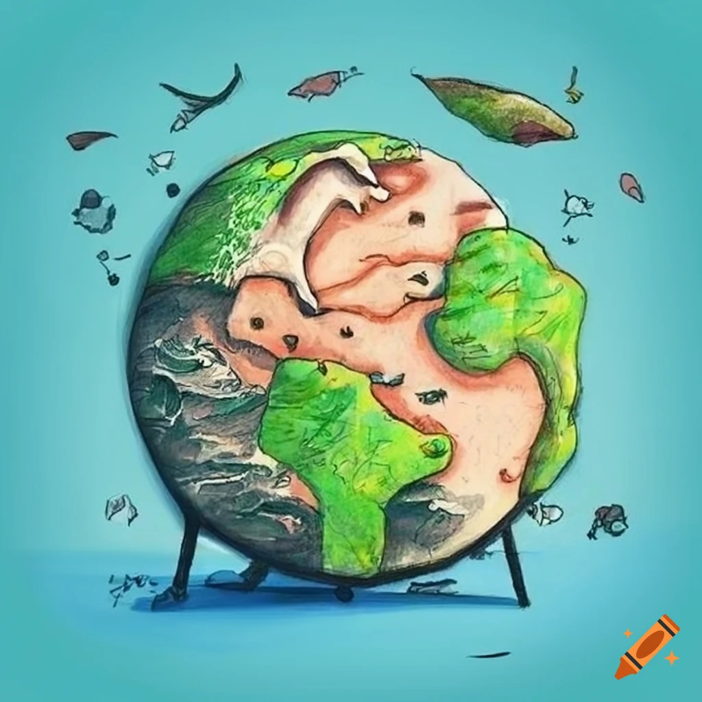 25 Awesome Earth Day and Environment Drawing Ideas